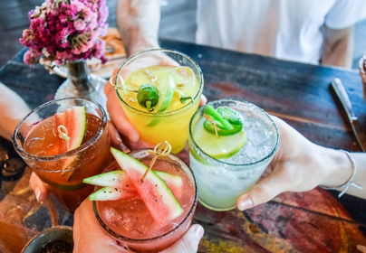 Happy Hour drinks at Fairfax Corner