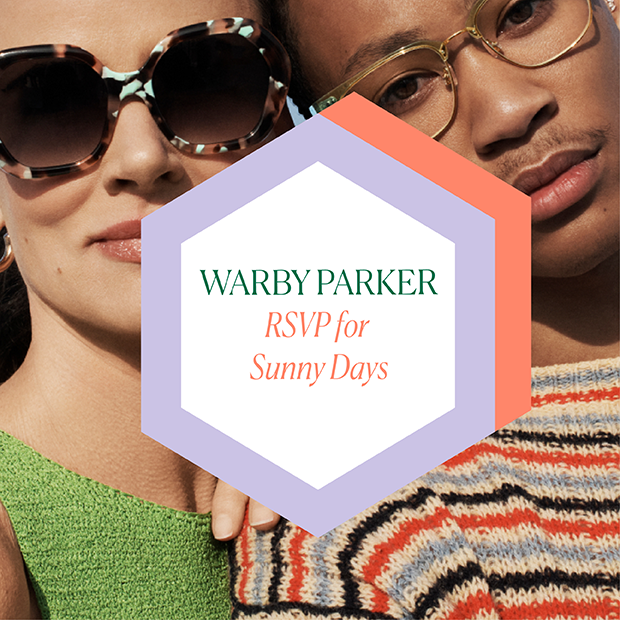 Warby Parker RSVP for Sunny Days